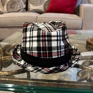 Plaid hat
